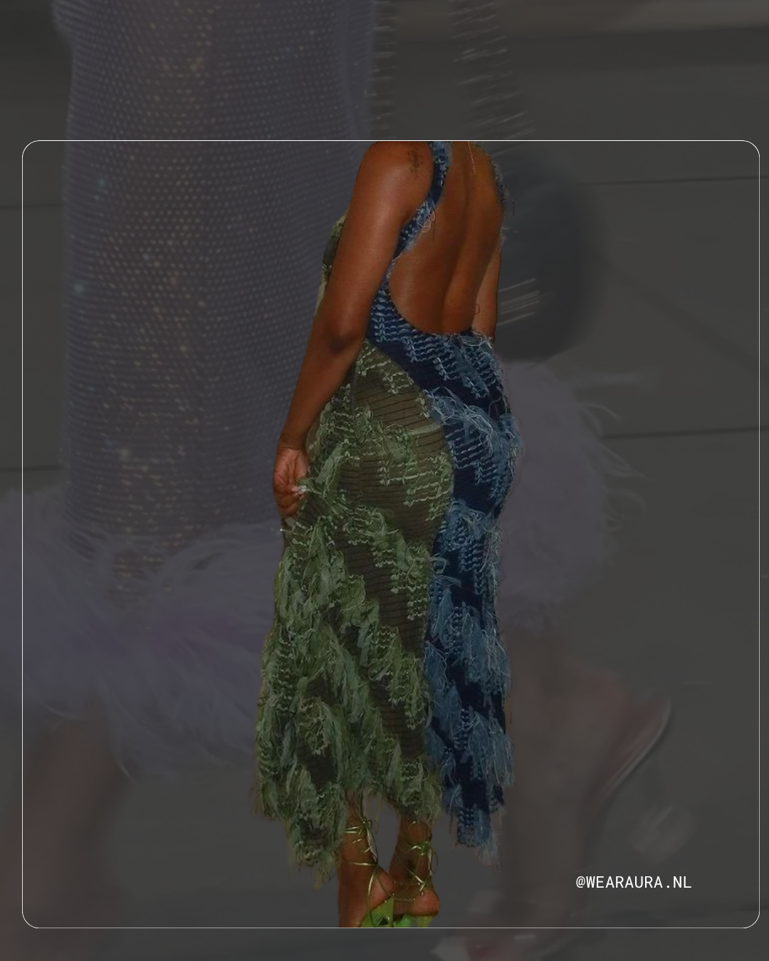 Riviera Ruched Moss Midaxi