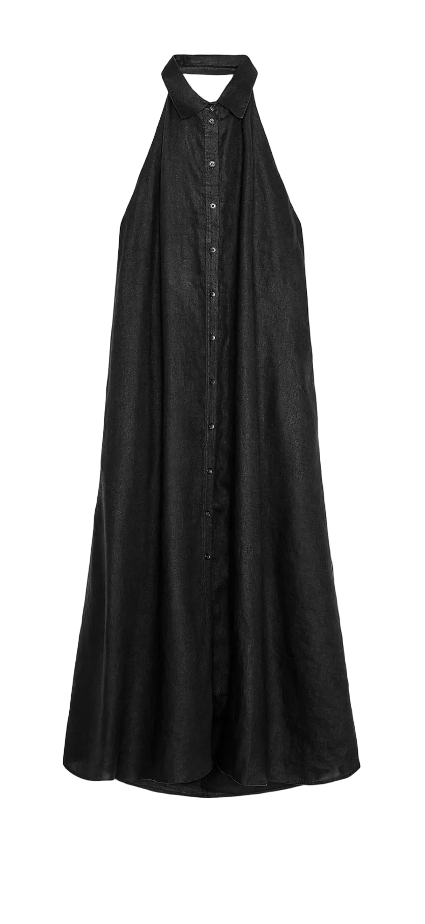 Solène  Linnen  Halter Low Back Maxi