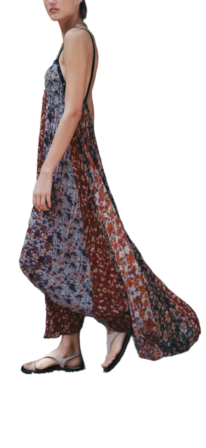 Élodie Ruched Maxi Dress