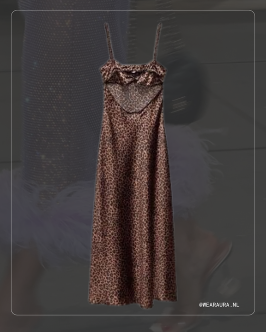 Midnight Satin Midaxi Dress