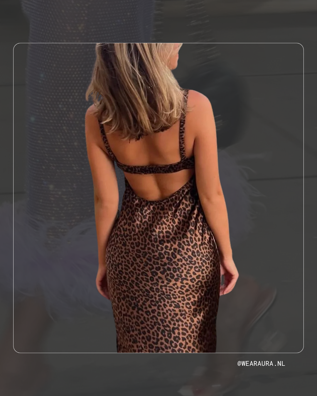 Midnight Satin Midaxi Dress