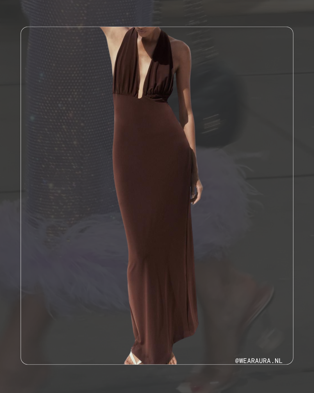 Amara Halterneck Dress