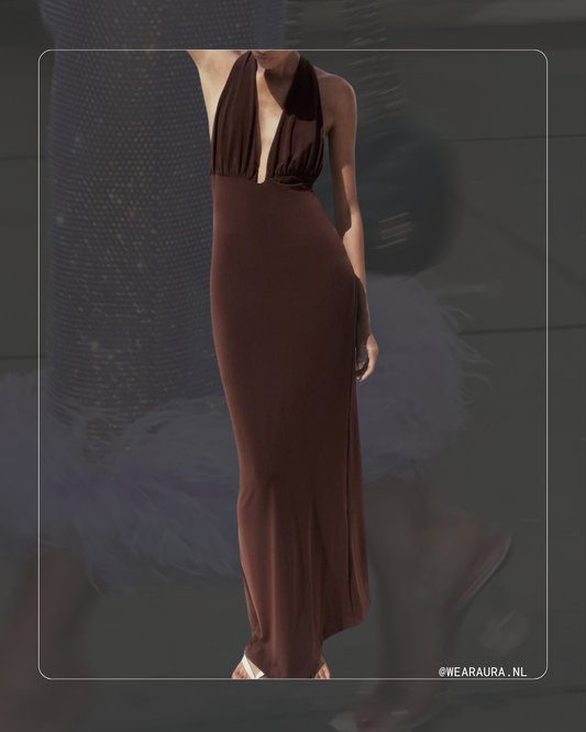 Amara Halterneck Dress