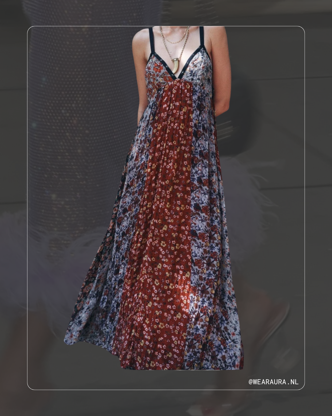 Élodie Ruched Maxi Dress