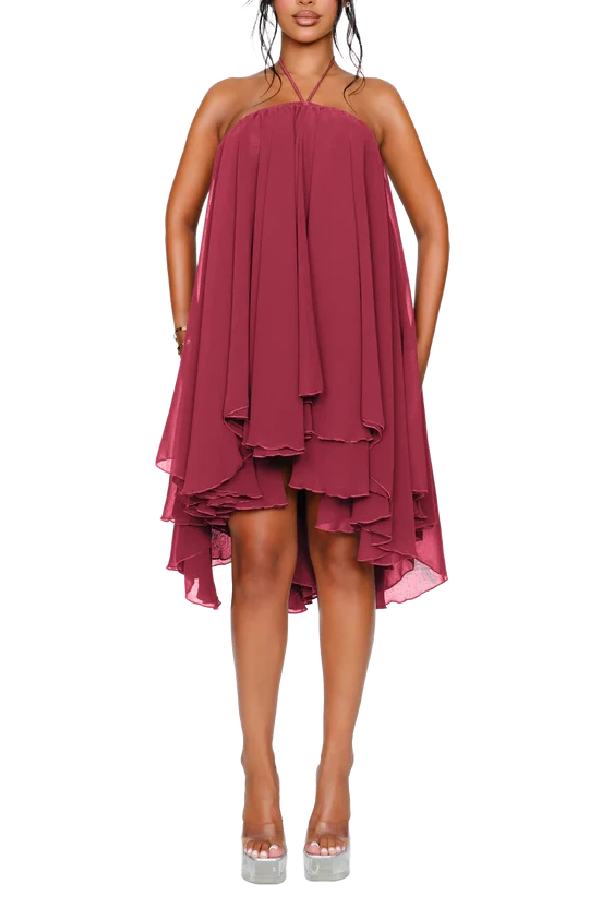 Aria Low Back Dress